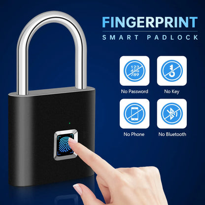 waterproof finger print Z lock