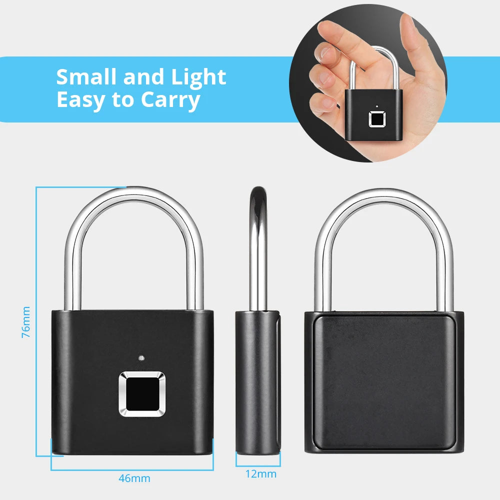 waterproof finger print Z lock