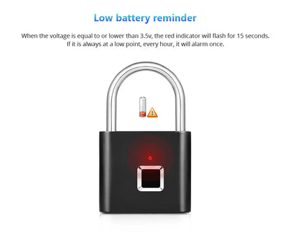 waterproof finger print Z lock