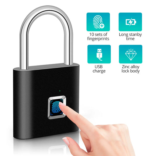 waterproof finger print Z lock