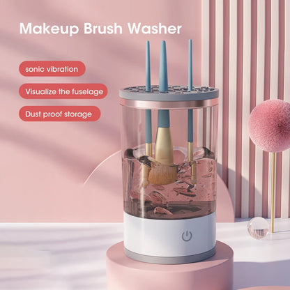 QUICK GLAM ELECTRIC MAKEUP BRUSH CLEANER