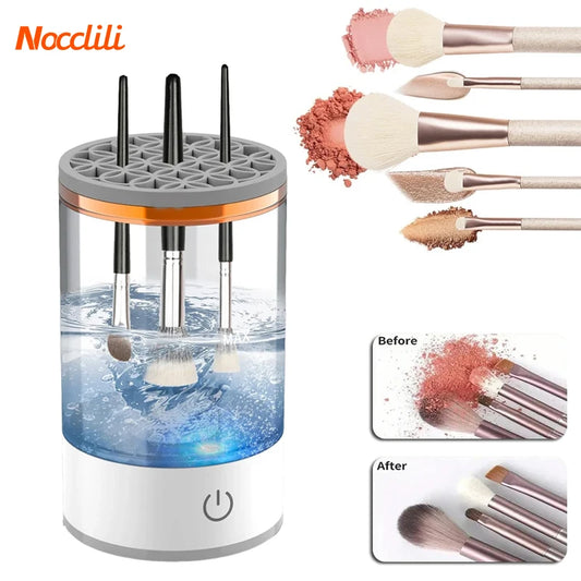 QUICK GLAM ELECTRIC MAKEUP BRUSH CLEANER