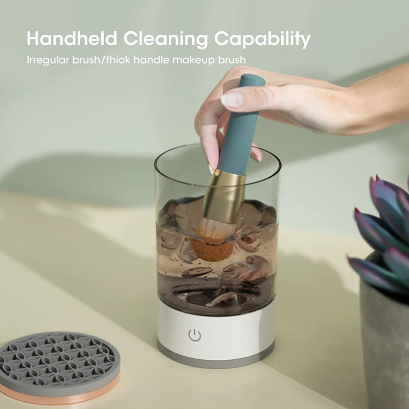 QUICK GLAM ELECTRIC MAKEUP BRUSH CLEANER
